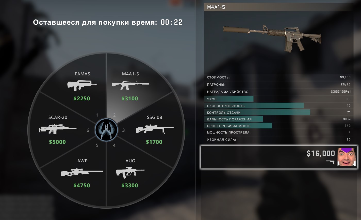 урон m4a4 и m4a1 s фото 2