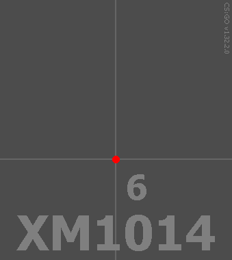 XM1014 разброс