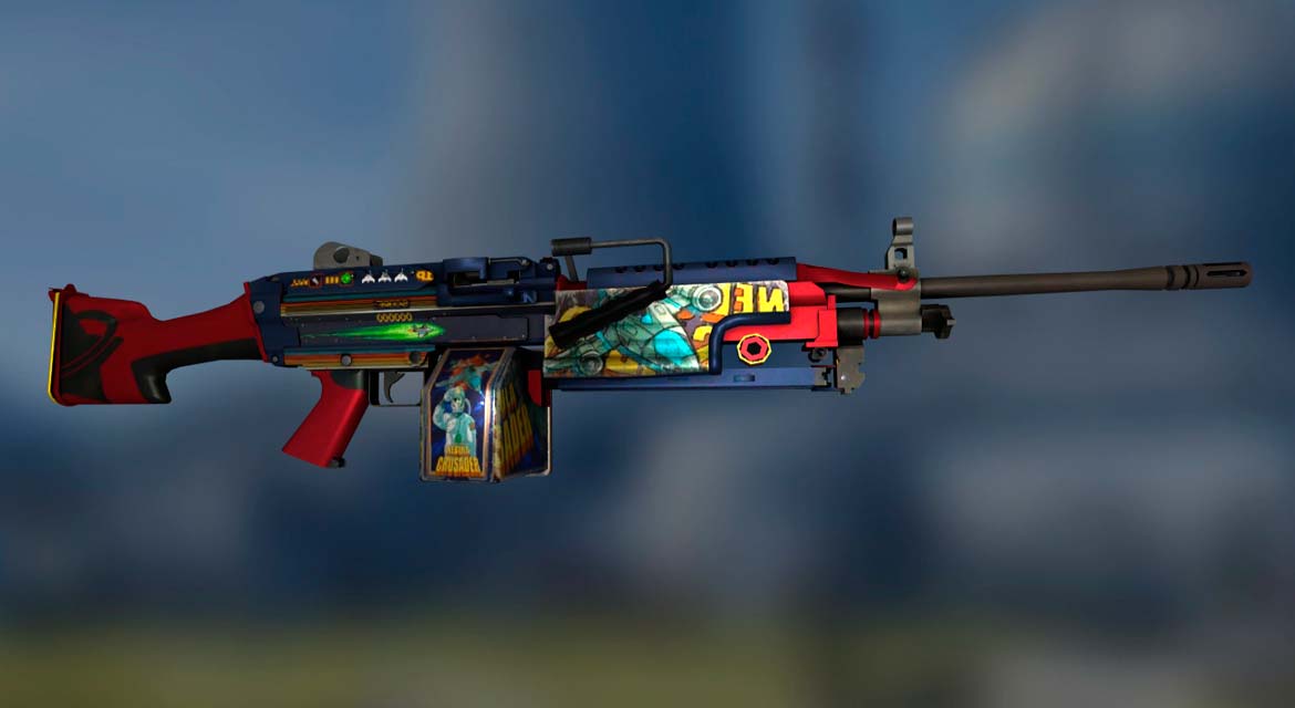 M249 Jungle cs go skin download the new for apple