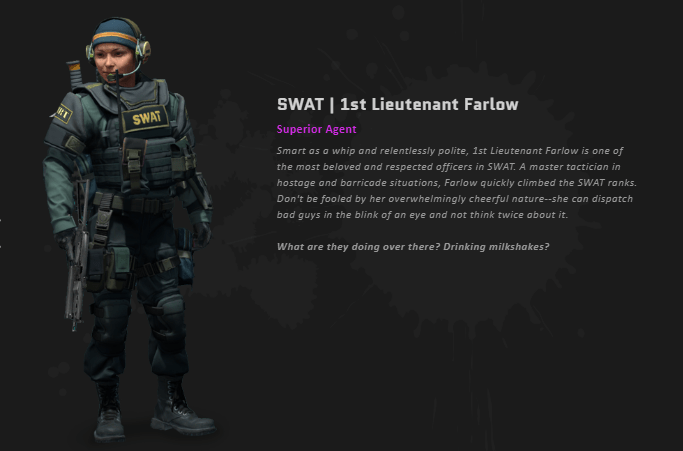 1st lieutenant farlow