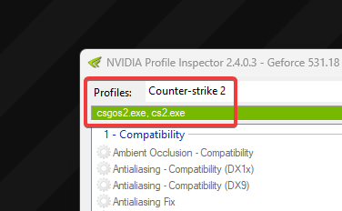 В последних драйверах NVIDIA появился новый игровой профиль Counter-Strike 2